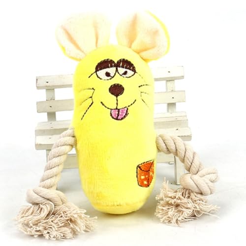 Kreatives Quietschspielzeug aus Plüsch, Kauspielzeug, Welpe, Hund, niedliches Zahnen, Spielspaß, Spielzeug für Haustiere Kreatives Quietschspielzeug aus Plüsch, Kauspielzeug, Welpe, Hund, niedliches Zahnen, Spielspaß, Spielzeug für Haustiere von yeeplant