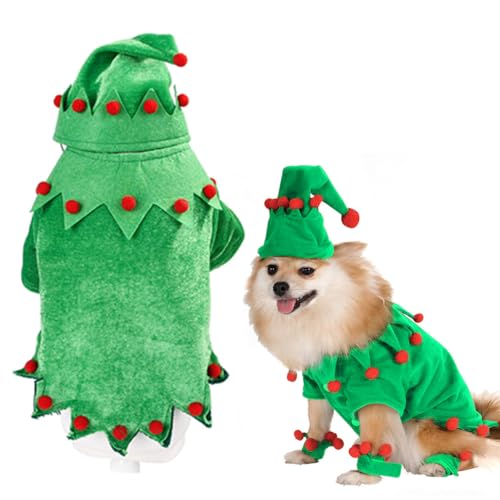 Niedliches Cosplay-Kostüm, warm, niedlich, gemütlich, Haustier-Kostüm, Weihnachten, Hundekleidung, Haustier-Weihnachten von yeeplant