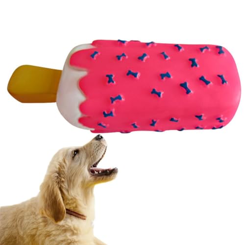 Niedliches Spielzeug für Hunde in Popsicle-Form mit Quietscher aus strapazierfähigem Vinyl-Material von yeeplant