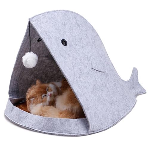 Pet Supplies Faltbares Katzenhaus Niedliches Kätzchenbett für Haustiere Weich Waschbar Haus Kätzchen Pet Supplies Faltbares Katzenhaus Niedliches Kätzchenbett für Haustiere Weich Waschbar Haus Kätzchen von yeeplant