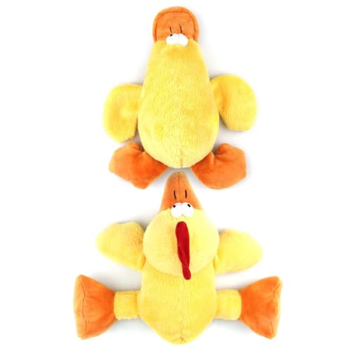 Plüsch Ente Cartoon Spielzeug für Hunde - Lustiges Quietschendes weiches Kauspielzeug für Welpen zum Zahnen Plüsch Ente Cartoon Spielzeug für Hunde - Lustiges Quietschendes weiches Kauspielzeug für Welpen zum Zahnen von yeeplant