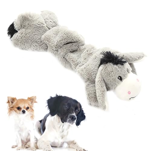 Quietschendes Hundespielzeug zum Zahnen, niedliches und weiches Plüschspielzeug für Haustiere, interaktives lustiges Kauspielzeug für Welpen und Zahngesundheit Quietschendes Hundespielzeug zum Zahnen, niedliches und weiches Plüschspielzeug für Haustiere, interaktives lustiges Kauspielzeug für Welpen und Zahngesundheit von yeeplant