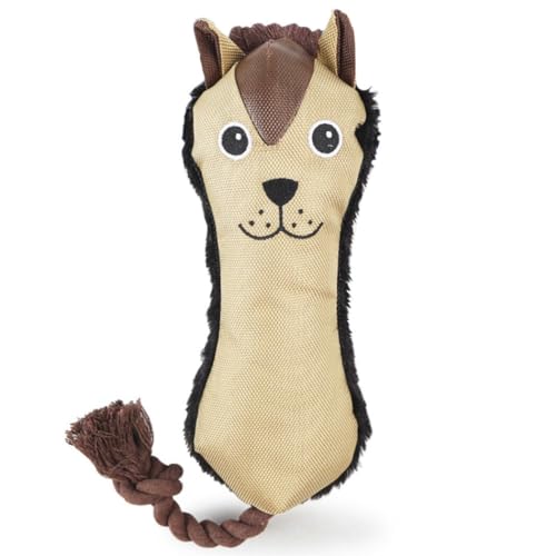 Quietschendes Welpen-Zahnspielzeug, leichtes Cartoon-Hunde-Kauspielzeug, weich, tragbar, interaktives Haustierspielzeug Quietschendes Welpen-Zahnspielzeug, leichtes Cartoon-Hunde-Kauspielzeug, weich, tragbar, interaktives Haustierspielzeug von yeeplant