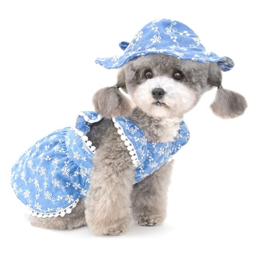 Rüschenärmel für Kätzchen, Party-Outfit, dekorativ, waschbar, für Hunde, Sommerkleidung, Haustierkleid, Blume, elegant, hohl Rüschenärmel für Kätzchen, Party-Outfit, dekorativ, waschbar, für Hunde, Sommerkleidung, Haustierkleid, Blume, elegant, hohl von yeeplant