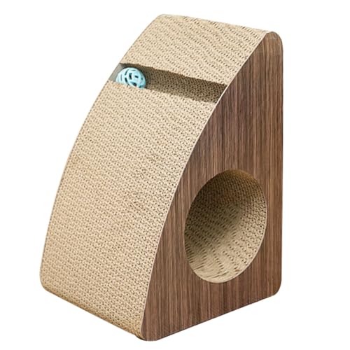 Schräger, interaktiver Kratzbaum für Kätzchen, vertikal, kratzfest, gewellt, für Katzen Schräger, interaktiver Kratzbaum für Kätzchen, vertikal, kratzfest, gewellt, für Katzen von yeeplant