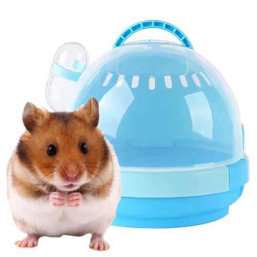 Tragbarer Kleintierkäfig mit Wasserflasche, kreativer Hamsterkäfig Tragbarer Kleintierkäfig mit Wasserflasche, kreativer Hamsterkäfig von yeeplant