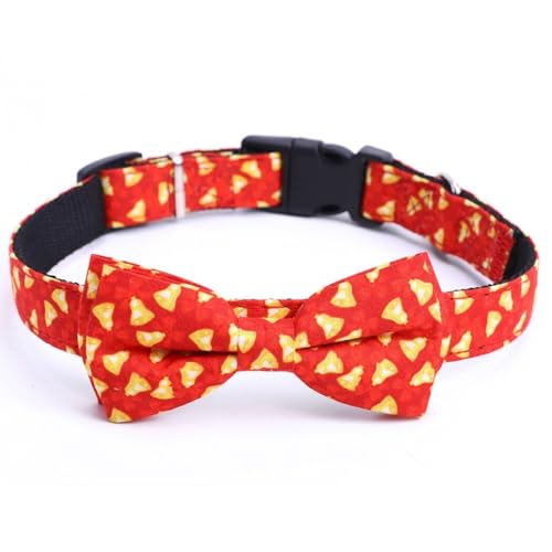 Verstellbares Hundehalsband für Welpen, modisch, lustig, bunt, niedlich, mit Schnalle, Fliege Verstellbares Hundehalsband für Welpen, modisch, lustig, bunt, niedlich, mit Schnalle, Fliege von yeeplant