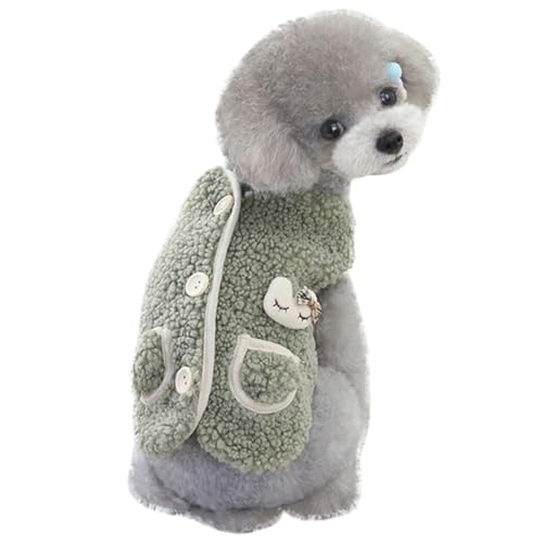 Warme Winterweste für Katzen und Hunde – niedlicher Welpenpullover, ärmellos, verdickt, atmungsaktiv, waschbar Warme Winterweste für Katzen und Hunde – niedlicher Welpenpullover, ärmellos, verdickt, atmungsaktiv, waschbar von yeeplant