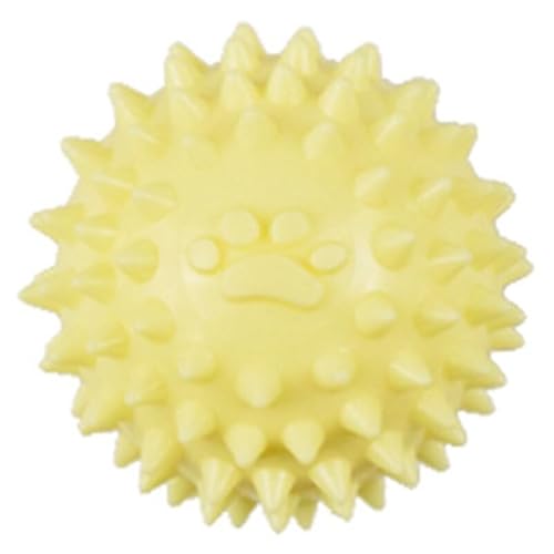 Weicher Gummi-Hüpfball für Hunde, langlebiges Spike Molar Kauspielzeug für aggressive Kauer, Welpen-Zahnungskomfort Weicher Gummi-Hüpfball für Hunde, langlebiges Spike Molar Kauspielzeug für aggressive Kauer, Welpen-Zahnungskomfort von yeeplant