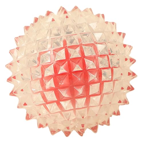 Welpen Beißspielzeug Ball zum Reinigen der Zähne, langlebig, Apportieren und Blitz Beißen Spike Spielzeug für Haustiere Welpen Beißspielzeug Ball zum Reinigen der Zähne, langlebig, Apportieren und Blitz Beißen Spike Spielzeug für Haustiere von yeeplant