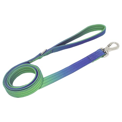 yeeplant 59 Gradient Nylon Hundeleine Starkes Walking Zubehör Verriegelung Drehhaken Ergonomischer Griff von yeeplant