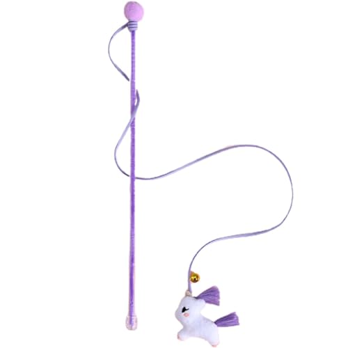 yeeplant Activity Chasing Zauberstab, Kätzchen-Glocke, dekorative Blume, tragbar, lustig, Cartoon-Teaser, interaktive Katze yeeplant Activity Chasing Zauberstab, Kätzchen-Glocke, dekorative Blume, tragbar, lustig, Cartoon-Teaser, interaktive Katze von yeeplant