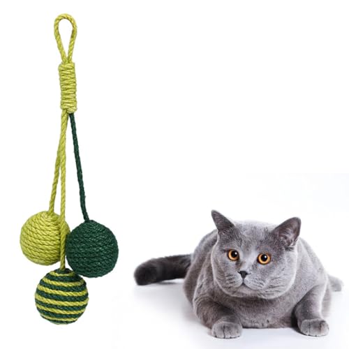 yeeplant Aktivitätsübung Zähne Seil Ball Spielzeug Haustier Proof Biss Interaktiver Klang Handgemachtes Natürliches Sisal Spielzeug Kauen Katze yeeplant Aktivitätsübung Zähne Seil Ball Spielzeug Haustier Proof Biss Interaktiver Klang Handgemachtes Natürliches Sisal Spielzeug Kauen Katze von yeeplant