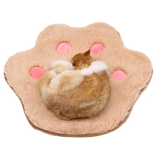 yeeplant Atmungsaktive Haustierunterlage für kleine bis mittelgroße Tiere: Winter-Plüsch-Welpenbett mit Thermo-Welpenmatte, Tier- und Hunde-Wärmematte von yeeplant