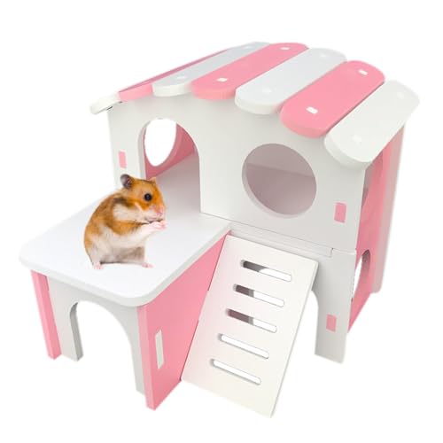 yeeplant Doppelschichtiges, abnehmbares Hamsterhaus – hitzebeständiges und leichtes DIY Kunststoff Kleintierversteck für Bewegung und Schlafen yeeplant Doppelschichtiges, abnehmbares Hamsterhaus – hitzebeständiges und leichtes DIY Kunststoff Kleintierversteck für Bewegung und Schlafen von yeeplant