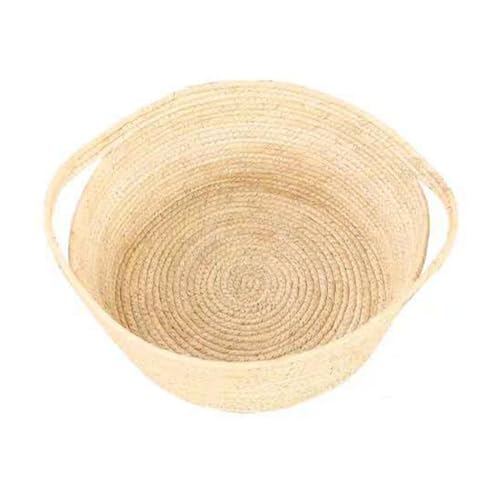 yeeplant Handgefertigtes Katzennest kühlendes Haustierbett - Kratzfestes Sommerbett Rattan für Katzen, atmungsaktives rundes Schlafnest mit Kratzbaum yeeplant Handgefertigtes Katzennest kühlendes Haustierbett - Kratzfestes Sommerbett Rattan für Katzen, atmungsaktives rundes Schlafnest mit Kratzbaum von yeeplant