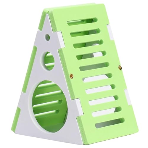 yeeplant Hölzernes Übungsspielzeug und Versteck für Hamster, kreative Hausstruktur yeeplant Hölzernes Übungsspielzeug und Versteck für Hamster, kreative Hausstruktur von yeeplant