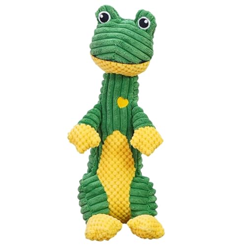 yeeplant Interaktives Frosch-Giraffen-Welpenspielzeug – weich, dekorativ, simuliertes nützliches Kauspielzeug für Zahnreinigung und lustige Interaktion yeeplant Interaktives Frosch-Giraffen-Welpenspielzeug – weich, dekorativ, simuliertes nützliches Kauspielzeug für Zahnreinigung und lustige Interaktion von yeeplant