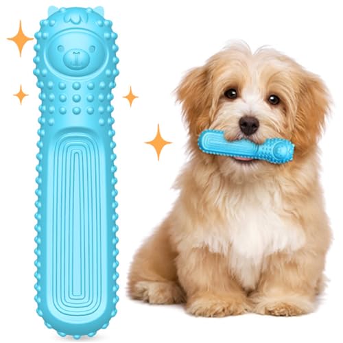 yeeplant Interaktives Gummi Zahnreinigung Kauspielzeug für Hunde - Langlebiges Molar & Bissfestes Zahnbürstenspielzeug aus TPR von yeeplant