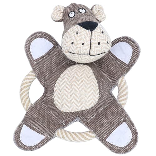 yeeplant Kauspielzeug für Welpen, weiches Bär/Kuh, Stofftier, interaktives quietschendes Hundespielzeug mit bissfestem Design yeeplant Kauspielzeug für Welpen, weiches Bär/Kuh, Stofftier, interaktives quietschendes Hundespielzeug mit bissfestem Design von yeeplant