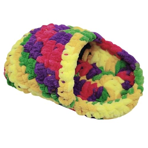 yeeplant Kleintierhöhle Bettpantoffel: warm gestrickt dick thermisch atmungsaktiv Bett Rennmaus Winter Schlafen Versteck für Hamster yeeplant Kleintierhöhle Bettpantoffel: warm gestrickt dick thermisch atmungsaktiv Bett Rennmaus Winter Schlafen Versteck für Hamster von yeeplant