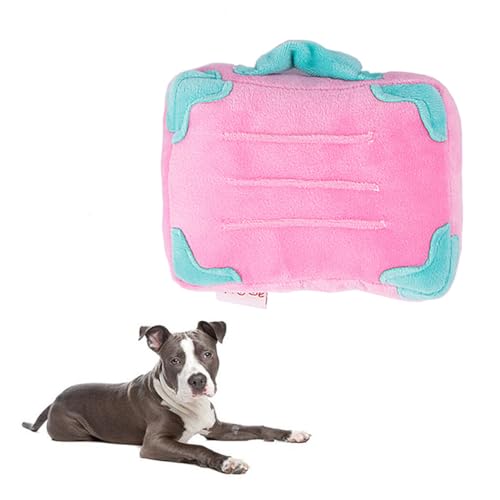 yeeplant Lustiges Plüschspielzeug für Hunde und Katzen, interaktives Geräusch, bissfest, weiche Baumwolle, realistisches Quietschspielzeug Gepäck yeeplant Lustiges Plüschspielzeug für Hunde und Katzen, interaktives Geräusch, bissfest, weiche Baumwolle, realistisches Quietschspielzeug Gepäck von yeeplant