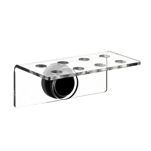 yeeplant Magnetisches Acryl-Korallen-Fragregal mit transparenter gebogener Vorderseite, stabiler Korallenhalter, stilvolle Aquarium-Halterung, 14 x 7 x 5 cm von yeeplant