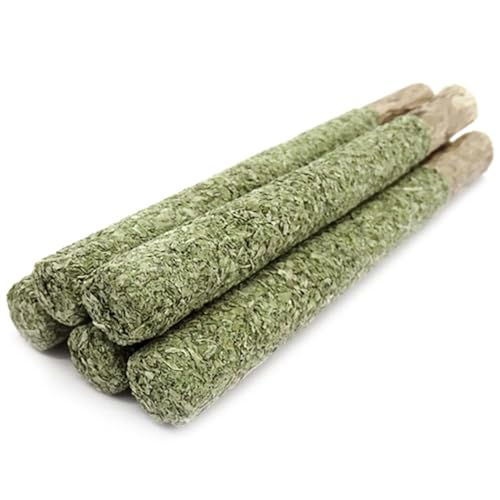 yeeplant Matatabi-Stick für Kätzchen, tragbar, bissfest, 5 Stück, natürliches Silbervine-Stäbchen-Set von yeeplant