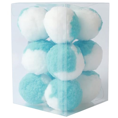 yeeplant Niedliche, weiche Pompom-Spielzeuge für Haustiere – 12 ruhige, interaktive und dekorative Plüschbälle für kleine bis mittelgroße Tiere yeeplant Niedliche, weiche Pompom-Spielzeuge für Haustiere – 12 ruhige, interaktive und dekorative Plüschbälle für kleine bis mittelgroße Tiere von yeeplant