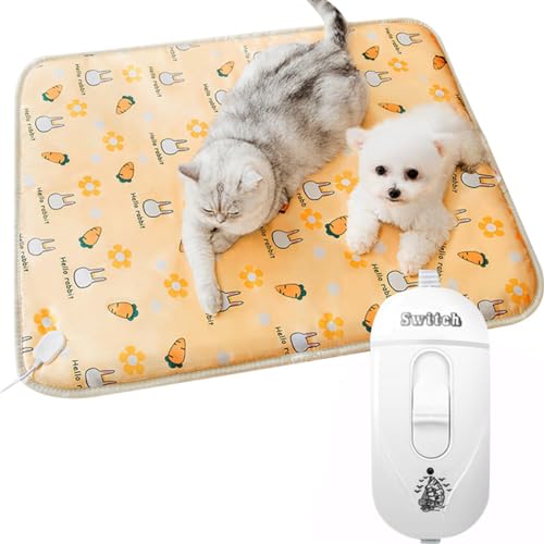 yeeplant Professionelles wasserdichtes Heizkissen für Haustiere – Indoor/Outdoor Hundebett mit 3 verstellbaren Gängen, rutschfest und bissfest yeeplant Professionelles wasserdichtes Heizkissen für Haustiere – Indoor/Outdoor Hundebett mit 3 verstellbaren Gängen, rutschfest und bissfest von yeeplant