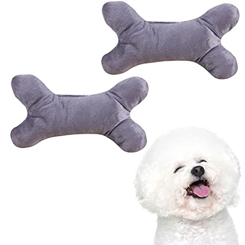 yeeplant Quietschspielzeug für Hunde und Katzen, Kauspielzeug in kreativer Knochenform, ideal für die Zahnreinigung von Welpen, 2 Stück yeeplant Quietschspielzeug für Hunde und Katzen, Kauspielzeug in kreativer Knochenform, ideal für die Zahnreinigung von Welpen, 2 Stück von yeeplant