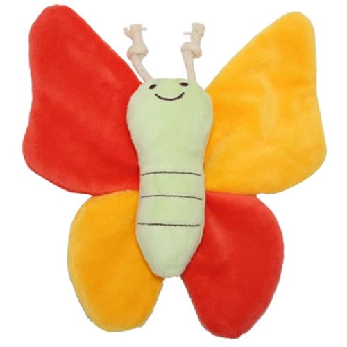yeeplant Tragbares lustiges Plüschtier mit Sound – Schmetterlingsförmiges Kätzchen-Kauspielzeug, ideal für Angst und Training von Welpen von yeeplant