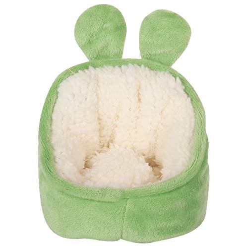 yeeplant Warme Winterschlafzone für Hamster – weiche, strapazierfähige Kleintier-Bettwäsche mit Nest-Design von yeeplant