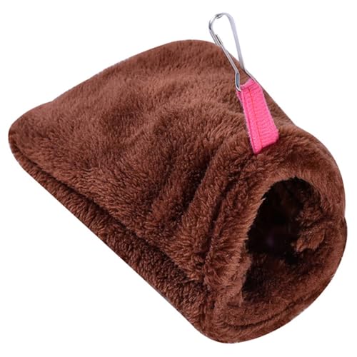yeeplant Winddichter atmungsaktiver Winterschlafsack für kleine Haustiere für Hamsterbett, Käfig – warmes hängendes kaltes Wetterbett von yeeplant