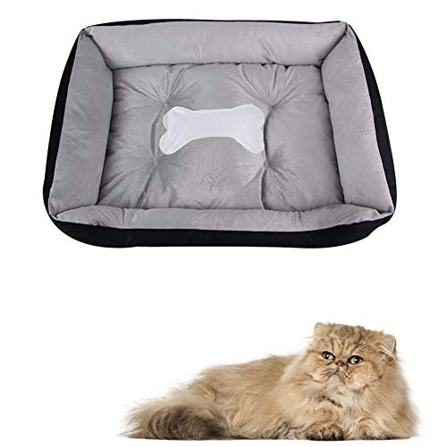 yinbaoer Haustier-Sofa-Bett, weich, bequem, für kleine Hunde, Katzen, Welpen und Kätzchen, Größe M, Schwarz von yinbaoer