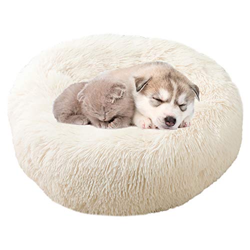 yinbaoer Katzenbett, atmungsaktiv, für mittelgroße Hunde, tragbar, gemütlich, für Katzen und kleine, mittelgroße Hunde, Beige, 40 cm von yinbaoer
