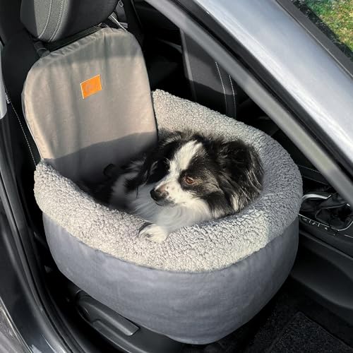 your GEAR Frontera - Hunde Autositz, Gurtsicherung, 2 verstellbaren Leinen, Schalensitz für Vorder- und Rücksitz your GEAR Frontera - Hunde Autositz, Gurtsicherung, 2 verstellbaren Leinen, Schalensitz für Vorder- und Rücksitz von your GEAR