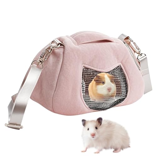 yupeuooe Hamster Reisekäfig, Hamsterträger | Kleine Tier Reisetasche | Leichter waschbarer Designtasche für Kaninchen Hasen Hedgehog Squirrel Outdoor von yupeuooe