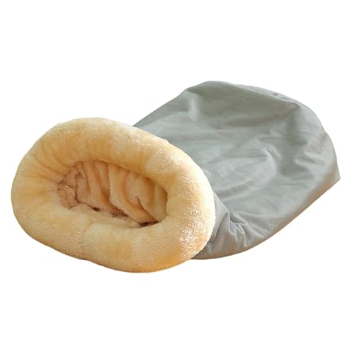 yupeuooe Katzenschlafsack - Warmes Katzenhöhle halbgeschlossenes Katzenbett Haus | Weiches Katzenversteck | Katzentunnelbett, Katzenschlafsäcke für Winter, Lagerfeuer, Outdoor yupeuooe Katzenschlafsack - Warmes Katzenhöhle halbgeschlossenes Katzenbett Haus | Weiches Katzenversteck | Katzentunnelbett, Katzenschlafsäcke für Winter, Lagerfeuer, Outdoor von yupeuooe