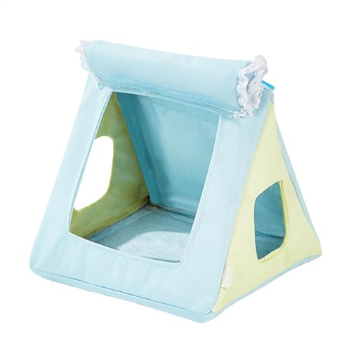 yupeuooe Seilennest, Vogelnest, Cockatiel Hut Bird Hängematte für Käfig, Vier Jahreszeiten Shotet House Accessoires für Wellensittiche, Lovebird, von yupeuooe