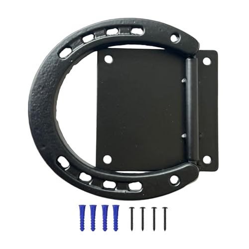 yupeuooe Tie Rings for Horses,Hitching Rings - Wandmontage Mit Spreizdübeln Für Stall Reitplatz Weide Und von yupeuooe