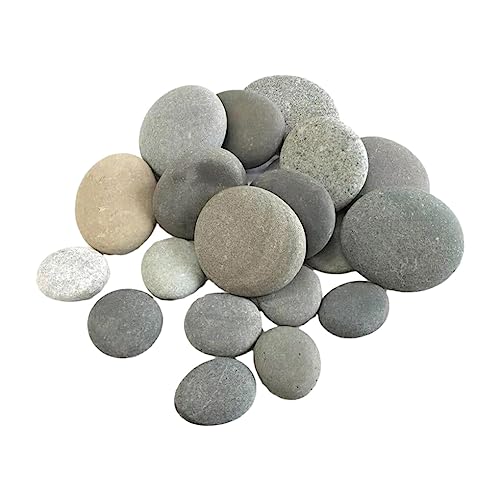 yuwqqoajv 20 Stück/Set einzigartige Steine für DIY Wohnkultur – fügen Sie natürliche Touch Steine hinzu, Kieselsteine, Steine, Basteln, süße Erinnerungen, Geschenkauswahl von yuwqqoajv