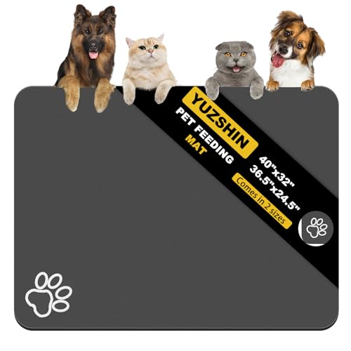 Hundefuttermatte, größte saugfähige Hundematte für Futter und Wasser, rutschfeste Katzen- und Hundenapfmatte, keine Flecken, schnell trocknende Haustierfuttermatte, Wasserspendermatte, Hundefuttermatte, größte saugfähige Hundematte für Futter und Wasser, rutschfeste Katzen- und Hundenapfmatte, keine Flecken, schnell trocknende Haustierfuttermatte, Wasserspendermatte, von yuzshin