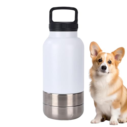 yybng Hundetrinkflasche | Isolierte Hundewasserflasche,1,52L Auslaufsichere Hunde Trinkschale Mit Abnehmbarem Napf Für Wanderungen Reisen Outdoor Camping yybng Hundetrinkflasche | Isolierte Hundewasserflasche,1,52L Auslaufsichere Hunde Trinkschale Mit Abnehmbarem Napf Für Wanderungen Reisen Outdoor Camping von yybng
