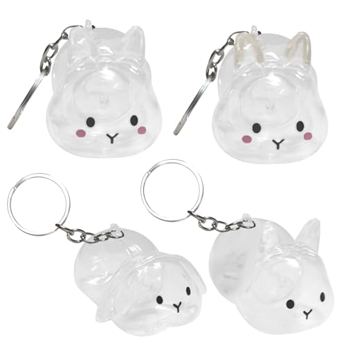 yybng Katzenhaare Halter Haarsammler | 4 Stück Haustier Haarsammler Flasche | Klarer Aufbewahrungsbehälter In Hasenform Für Freunde Familie Alltag Reisen Feste yybng Katzenhaare Halter Haarsammler | 4 Stück Haustier Haarsammler Flasche | Klarer Aufbewahrungsbehälter In Hasenform Für Freunde Familie Alltag Reisen Feste von yybng