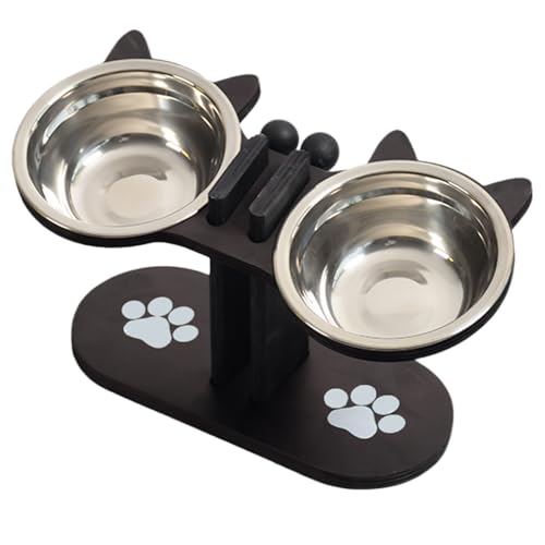 yybng Katzennäpfe Für Futter Und Wasser | Verstellbarer Hundenapf - Haustierbrunnen Für Kätzchen Welpen Ältere Tiere Mehrhaustierhaushalte Für Innen Und Außenbereich Zur Häuslichen yybng Katzennäpfe Für Futter Und Wasser | Verstellbarer Hundenapf - Haustierbrunnen Für Kätzchen Welpen Ältere Tiere Mehrhaustierhaushalte Für Innen Und Außenbereich Zur Häuslichen von yybng
