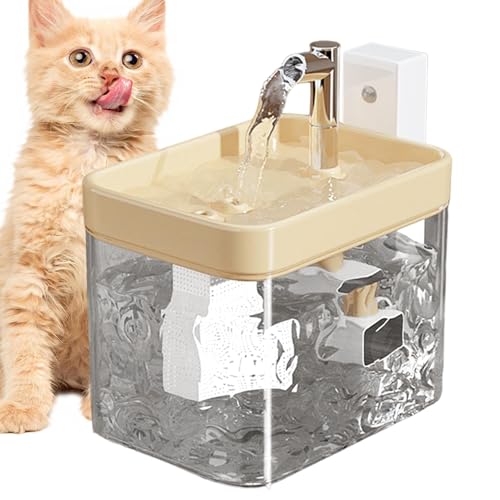 Für Haustiere, Für | 1,5 L Automatischer Für,Automatischer Wasserspender Für Und Hunde, Hundewasserspender Mit Leiser Pumpe Für Den von yztju