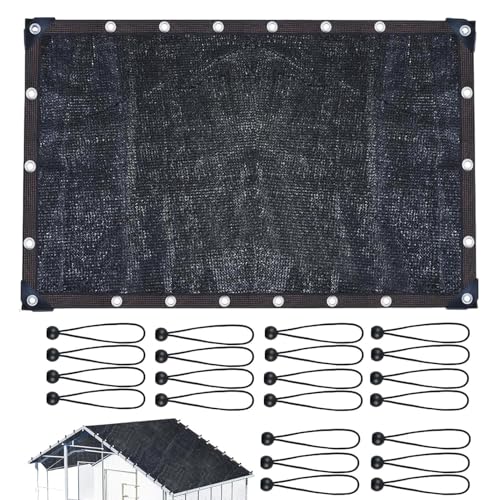 Hühnerstall Schatten - Atmungsaktives Netzgewebe für UV-Schutz/Verwendung bei kaltem Wetter | Winter-Hühnergehege Abdeckung für Hof, Balkon, Terrasse, Gewächshaus im Freien, Geflügelgehege von yztju
