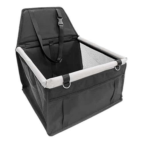 Hundewagensitze für kleine Hunde, Katzenautossitz | Wasserdichtes Oxford -Light Weight Aufbewahrungstasche, Netzfenster,Abnehmbares Waschbescheid für Welpen Reisesicherheit mit Hundewagensitze für kleine Hunde, Katzenautossitz | Wasserdichtes Oxford -Light Weight Aufbewahrungstasche, Netzfenster,Abnehmbares Waschbescheid für Welpen Reisesicherheit mit von yztju