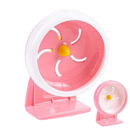 yztju Laufräder Für Kleintiere, Laufrad Für Kleine Hamster | Kleines Mausrad Ständer - 7-Zoll-Laufscheibe, Rutschfestes, Multifunktionales Kleintier-Trainingszubehör Für Hamster, Chinchilla, Maus von yztju